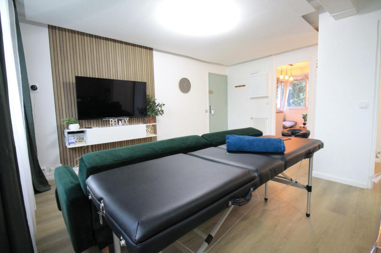 Derniere Reservations Avant Indisponibilite En Septembre Pour 12 Mois, Illimites Jacuzzi Spa Bain A Remous Interieur, Sauna Interieur, Parking Reserve, Vue Et Acces Parc, Prestations Uniques, 1Er Etage Corbeil-Essonnes Exterior foto