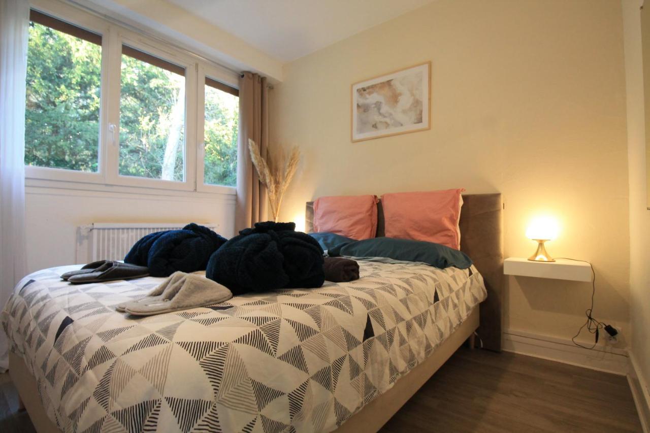 Derniere Reservations Avant Indisponibilite En Septembre Pour 12 Mois, Illimites Jacuzzi Spa Bain A Remous Interieur, Sauna Interieur, Parking Reserve, Vue Et Acces Parc, Prestations Uniques, 1Er Etage Corbeil-Essonnes Exterior foto